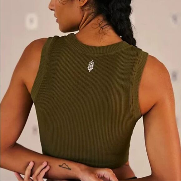 NWOT FREE PEOPLE HAPPINESS RUNS MUSCLE TANK - Picture 13 of 15